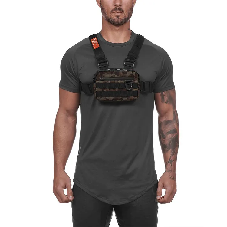 Small Chest Rig Men Bag Trendy Tactical Outdoor Streetwear Strap Vest Chest Bags For External Hook Sport Chest Pocke From 18 46 DHgate
