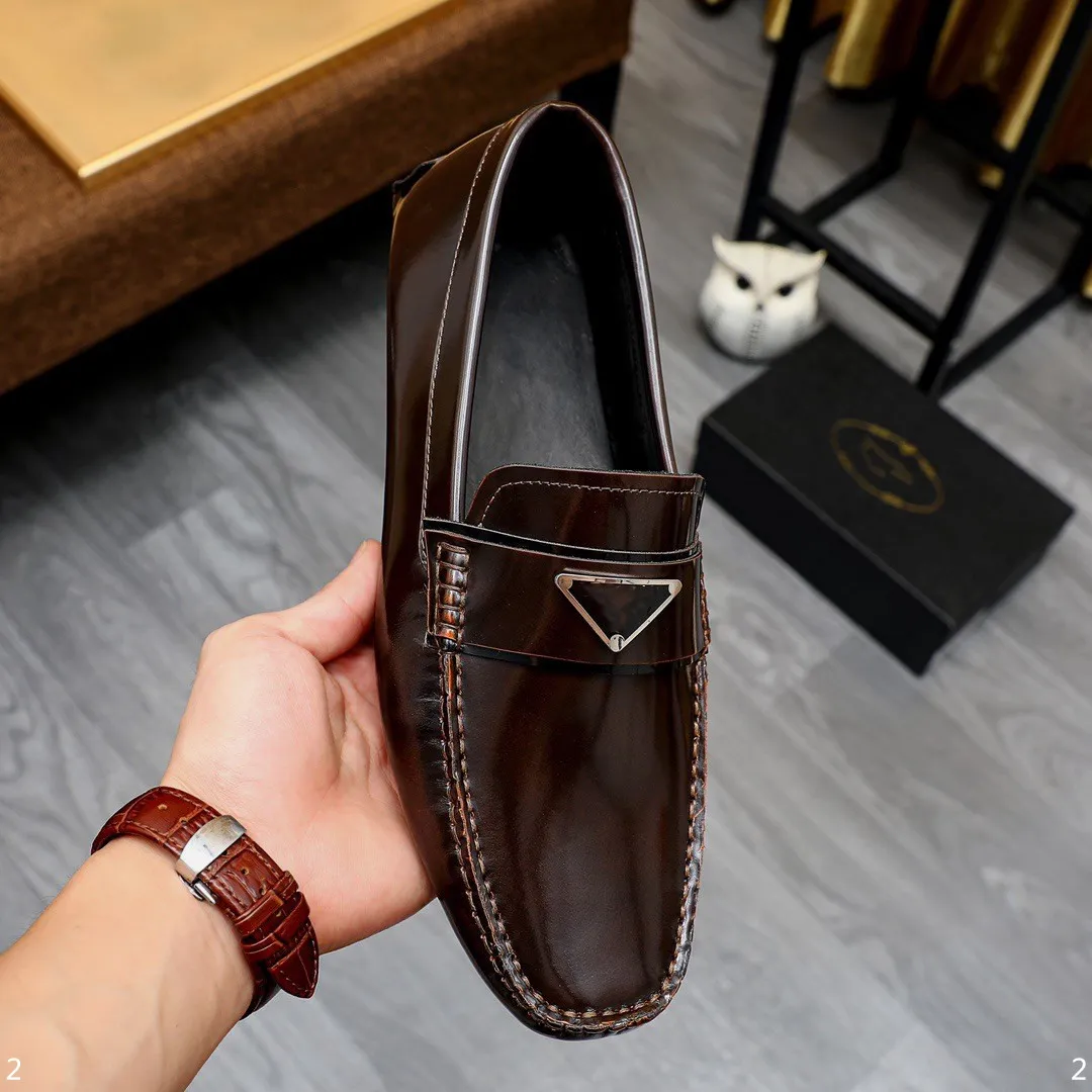 Mocasines para Hombre, modelo 2023, mocasines de cuero genuino estilo italiano, mocasines 2022 suaves, informales, planos, para conducir, mocasines para Hombre