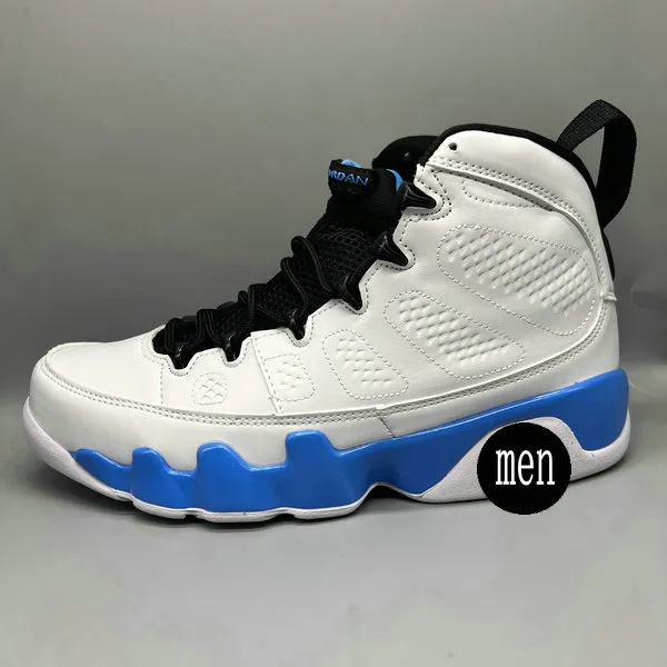 9s blue and new arrivals white