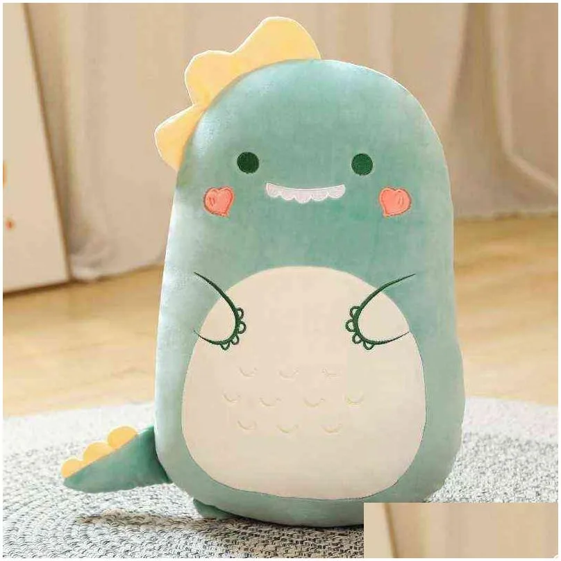 plush dolls squish pillow plush toy animal kawaii dinosaur  soft big pillow buddy stuffed cushion valentines gift for kids girl