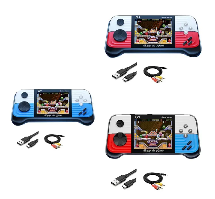 Rouge Avec 1 Manette-Nosttorn Ic Mini Console De Jeu Portable Rétro