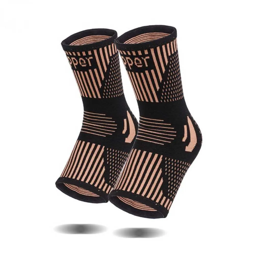 Ankle Support 1 piece of nylon compression Men's stand Women's elastic ankle strap protector Football basketball equipment support P230523