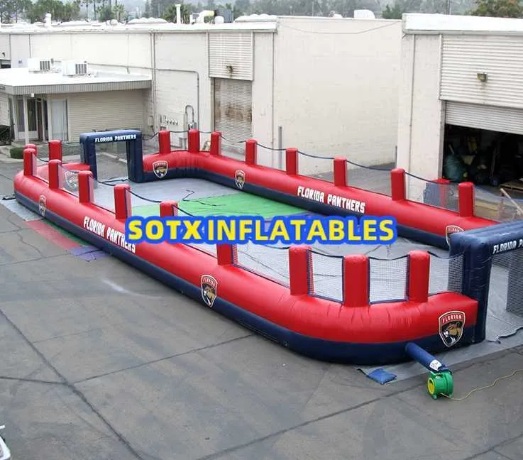Inflatable Hockey Rink for Kids - Outdoor Fun & Christmas Inflatables ...