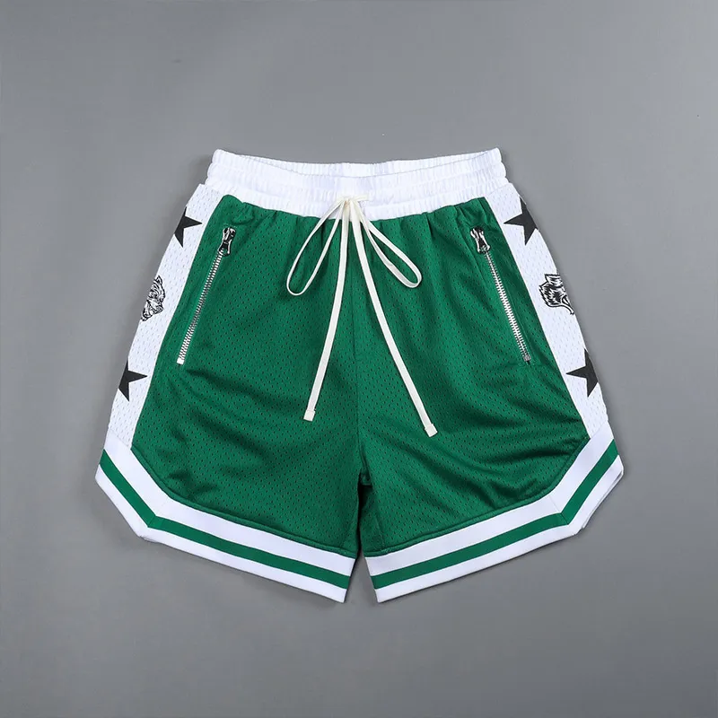 Heren shorts casual zomer hardloop fitness quickdrying sport korte broek losse basketbal training joggingbroek 23052222