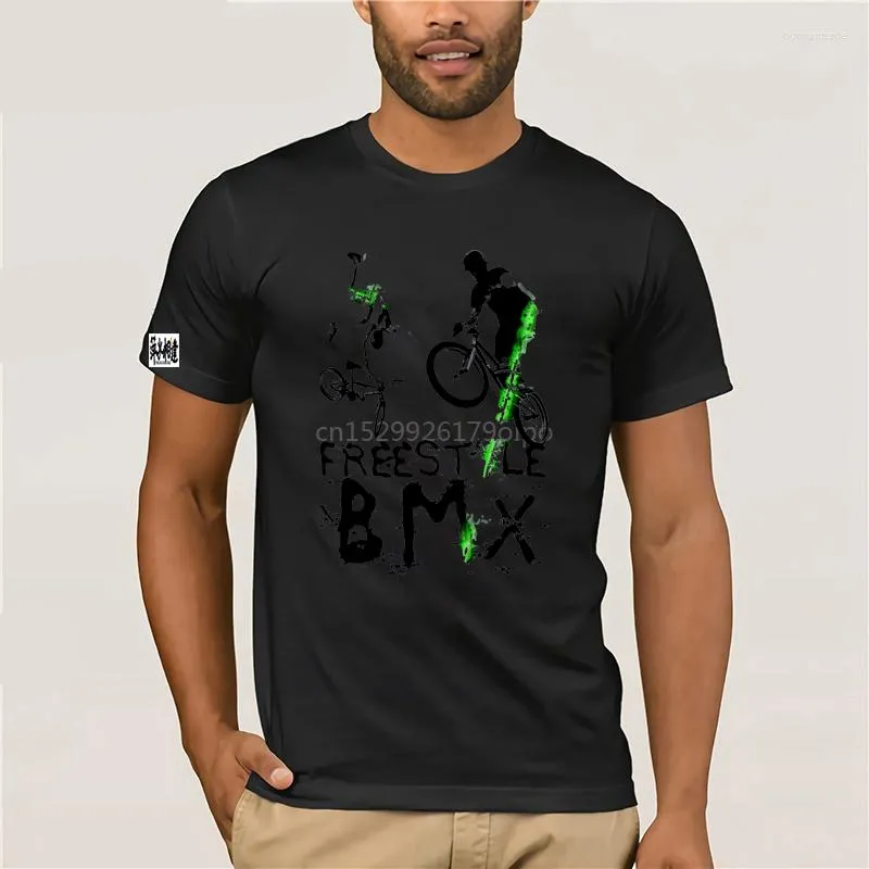 T-shirts pour hommes Freestyle BMX - Chemise blanche Top Sport Design Hommes Femmes Enfants Tailles bébé