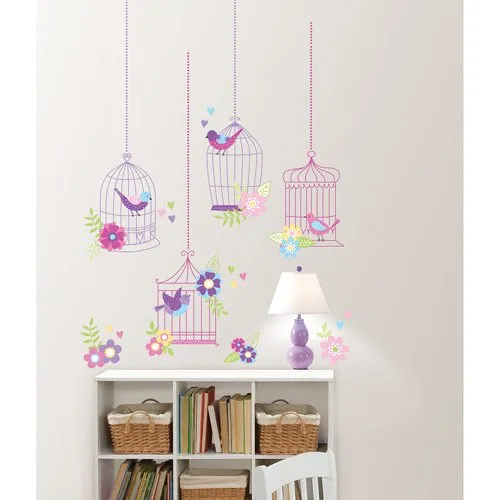 WallPops Chirping The Day Away Wall Art Stickers