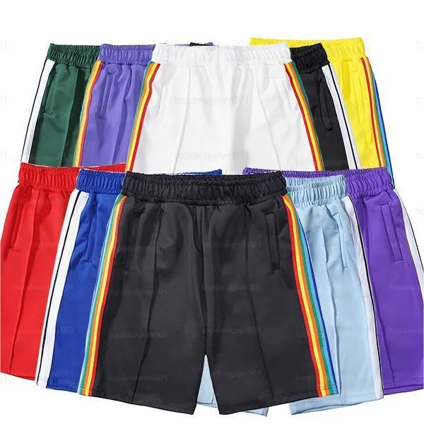 heren dames Shorts ontwerpers handpalmen korte broeken letterdruk strip banden casual vijfpuntskleding Summer Beach Palms-kleding