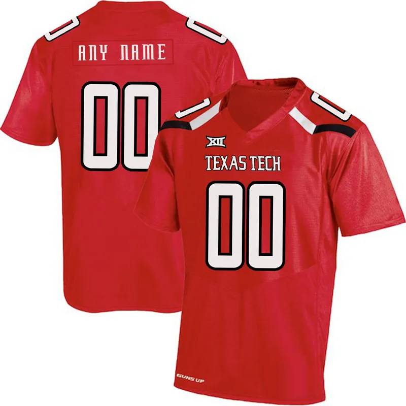 Personalized texas tech football jerseys discount