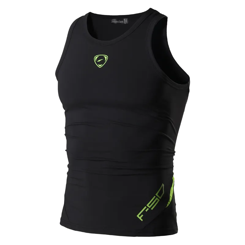 Herrtankstoppar Jeansian Men's Quick Dry Sleeveless Sport Tank Tops Skjortor Träning Löpning LSL3306PLESE Välj USA: s storlek 230522