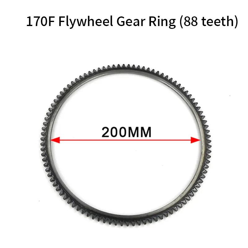 オートパーツフライホイール歯リングディーゼルエンジンパーツ173/170F