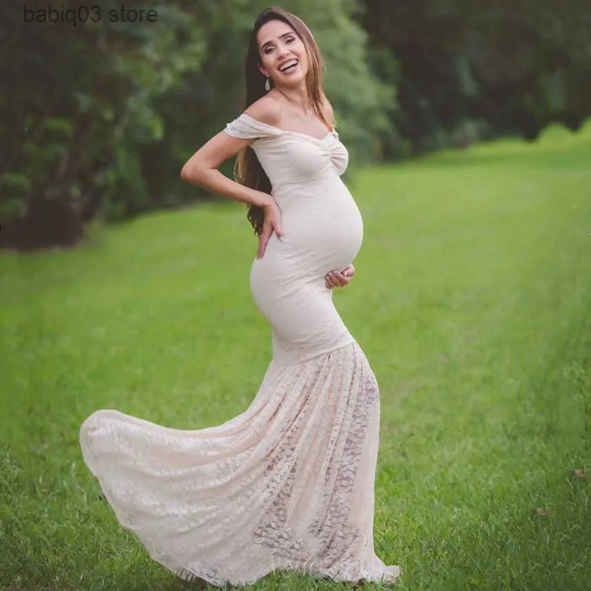 Mermaid wedding dress pregnant deals