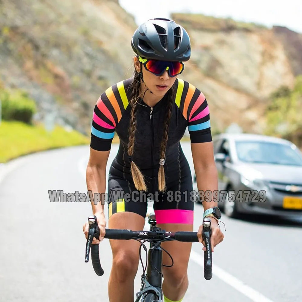Womens Triathlon Suit Custom Skinsuit Bike Clothing Retro Bicycle Dress Jumpsuit Aero Tri Suits MTB Clothes Ciclismo Kit 2024 80 Polyester 20 Spandex From Ren05 31.84 DHgate.Com