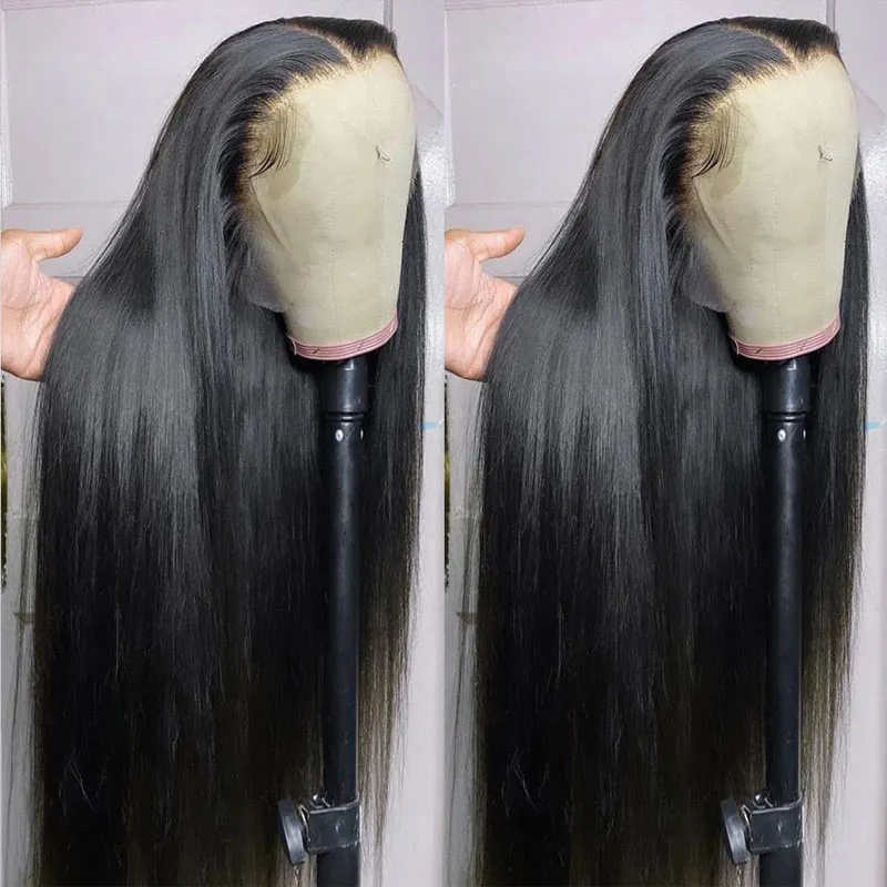 Pre Plucked 360 Straight Full Lace Front Wig With HD Laces, 5x5