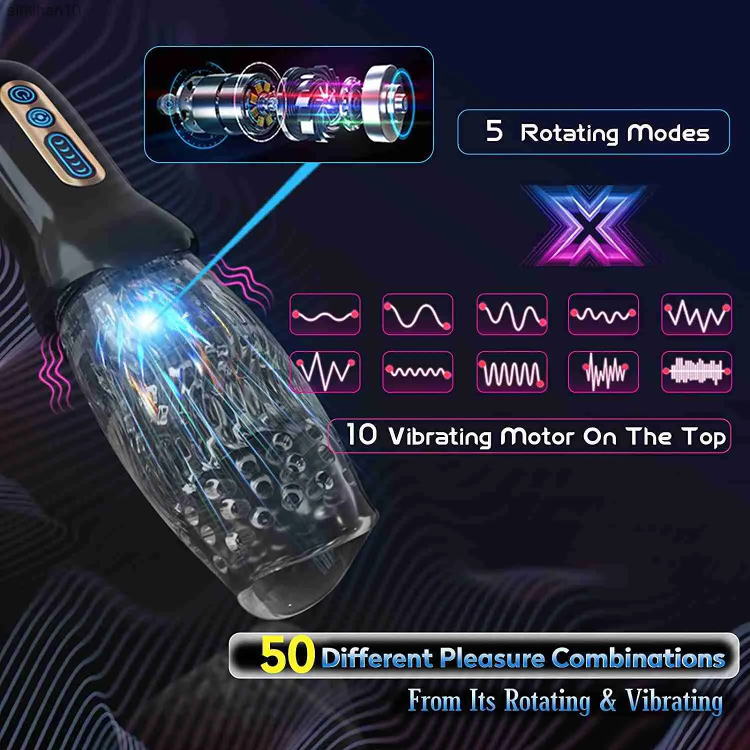 Masturbators Automatic Masturbator For Men Rotation... From Simihan10,  $23.4 | DHgate.Com