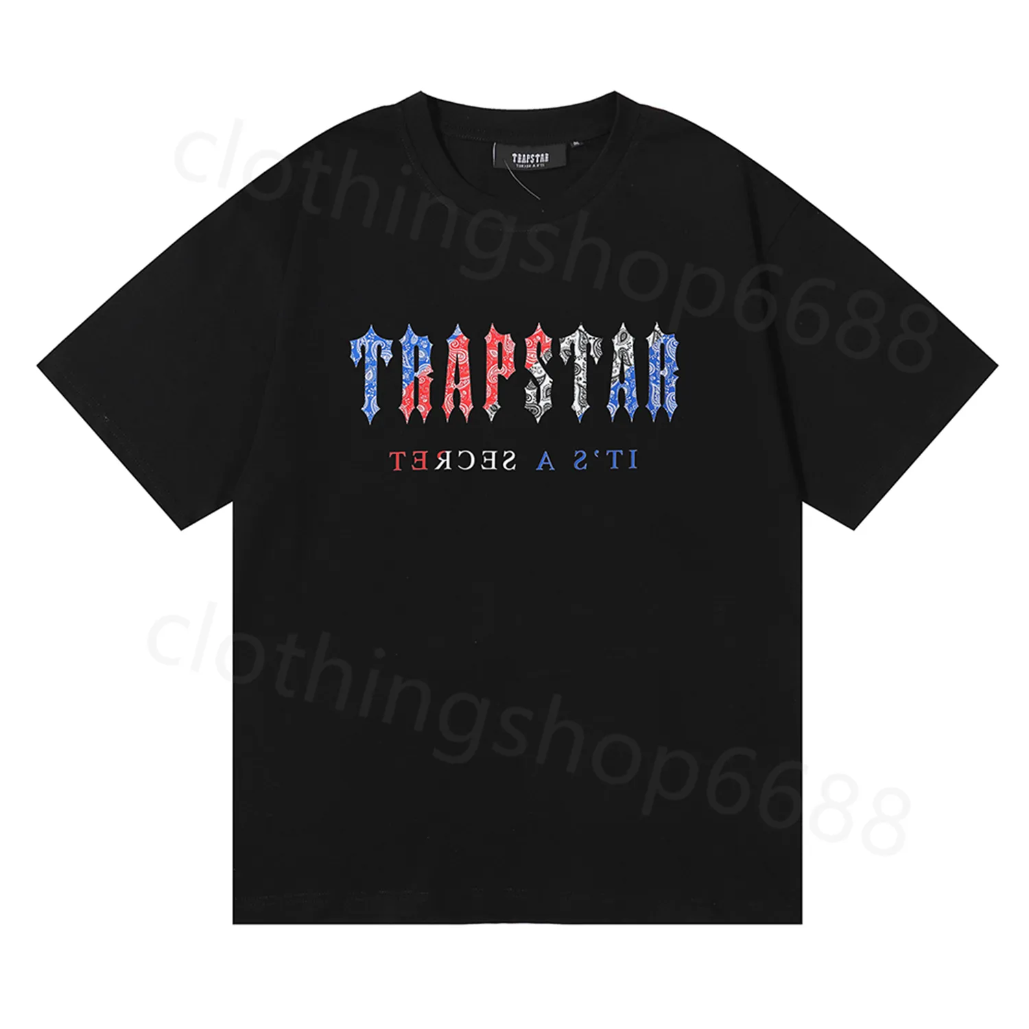 交換無料! DHgate.com:Mens Tee Graphic Sleeve Short T-Shirt, Trapstar その他