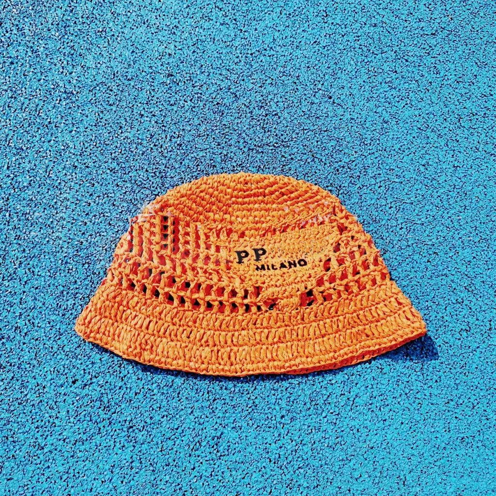 Paille Raffiah Bucket Hat Designer Cap pour hommes femme baseb toutes caps beanie casquettes seaux pêcheurs chapeaux patchwork de haute qualité d'été