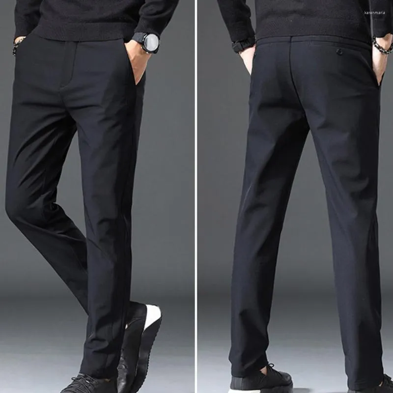 Pantaloni da uomo Uomo Dritto Primavera Autunno Tuta ampia Pantaloni sportivi da jogging da uomo elasticizzati Pantaloni casual da uomo