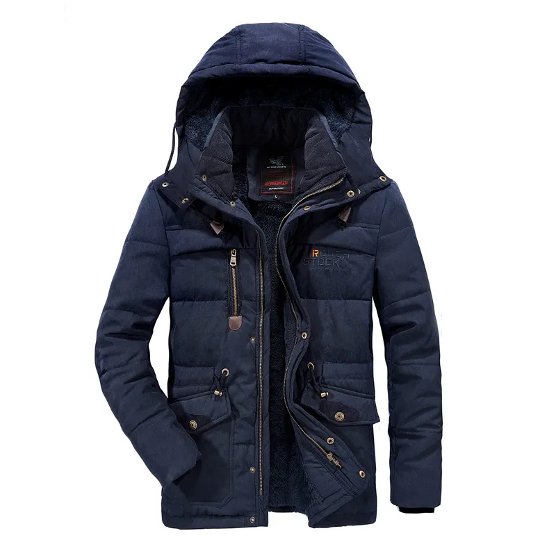 Mens Winter Jacket Thick Warm Solid Color Mens Winter Coats Sale With Detachable Hat Available In 12XL 10XL And 8XL Sizes From Elroyelissa 126.35 DHgate.Com