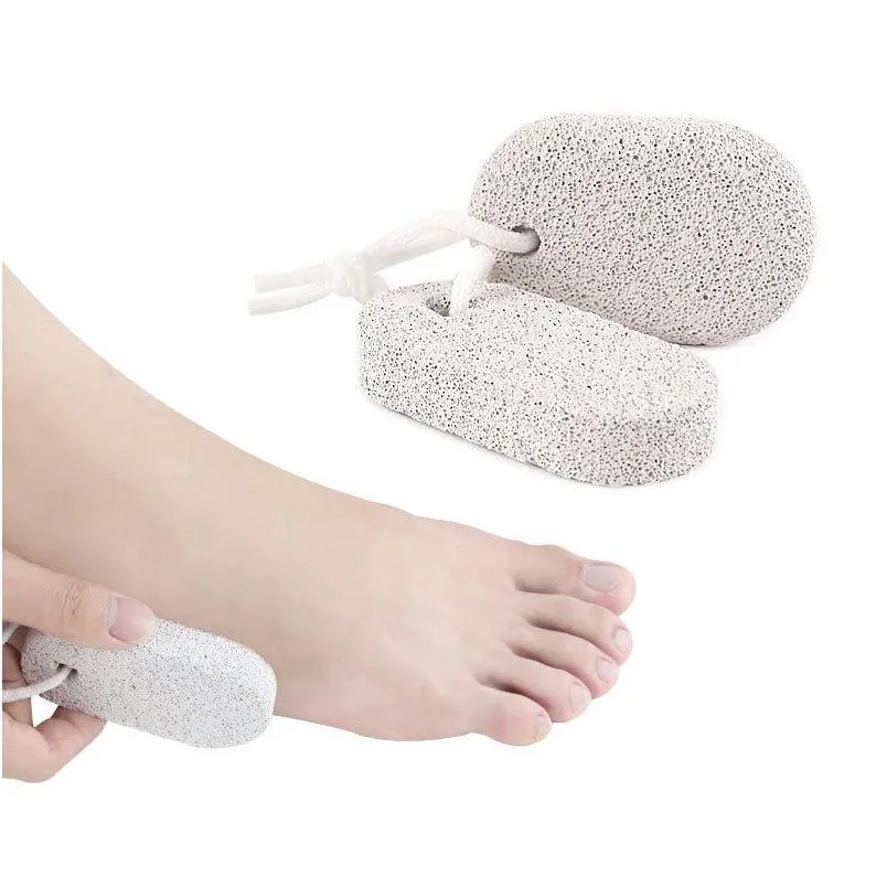 Spazzole per la pulizia Piedini a doppia faccia Spazzola per pietra abrasiva Cura della pelle del piede Strumento pulito Pietre pomice naturali Pedicure Strumenti esfolianti Dr Dhtup