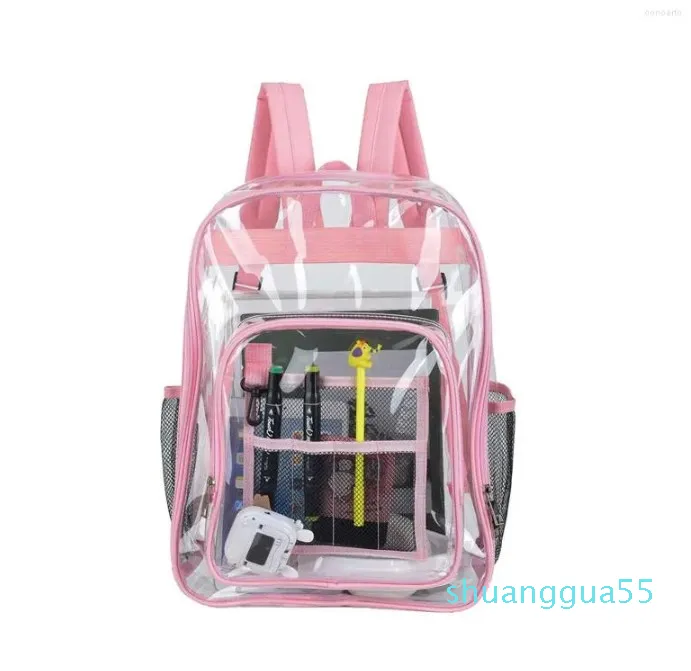 Clear backpack girls shop