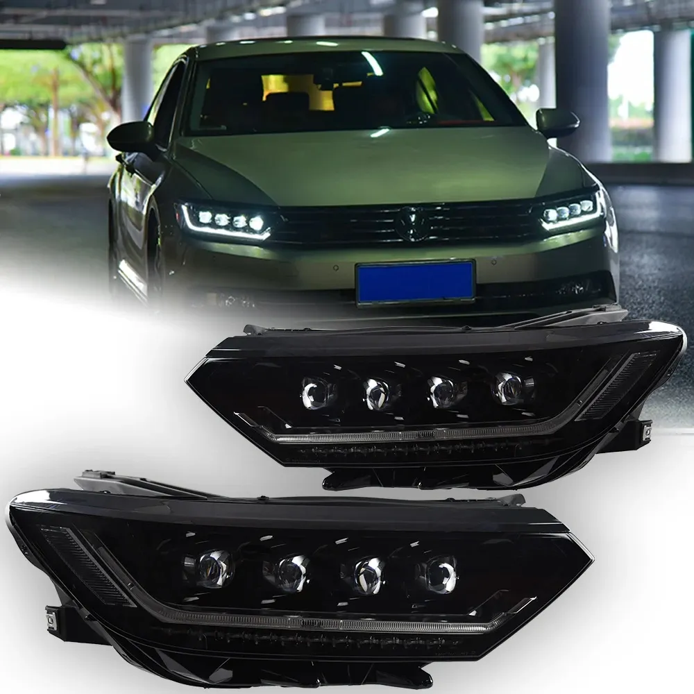 Auto Styling Kopf Lampe für Passat B8 Europäische Version LED Scheinwerfer 20 15-20 19 Magotan Front DRL Dynamische signal Lichter Auto Teil