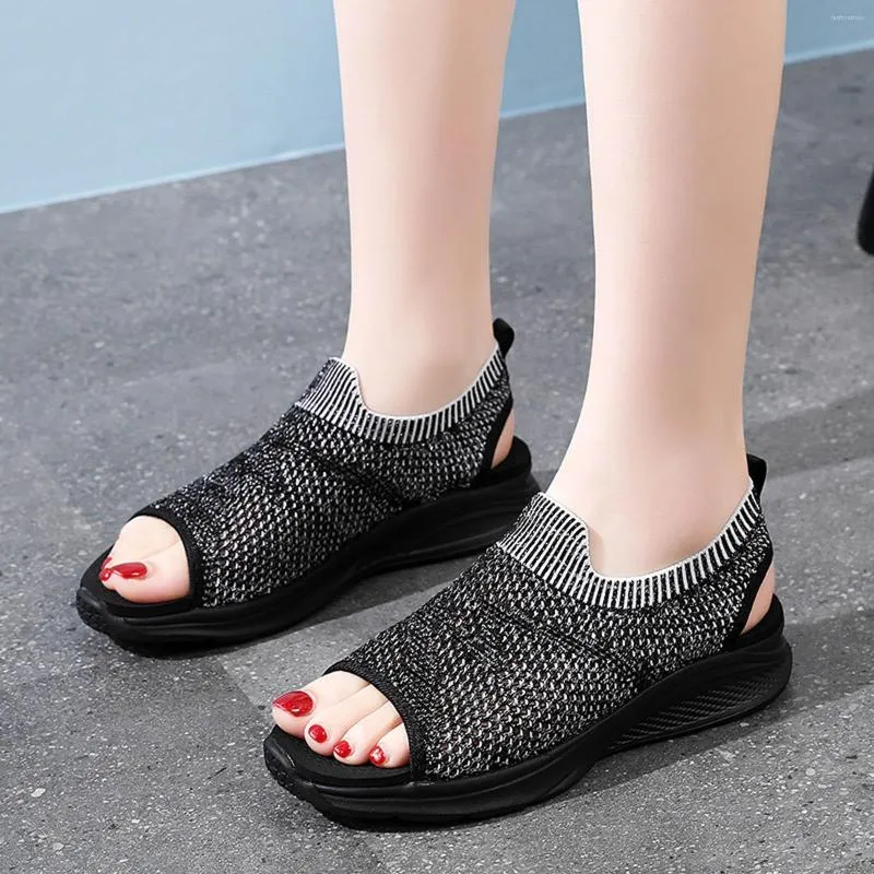 Gel beach shoes top