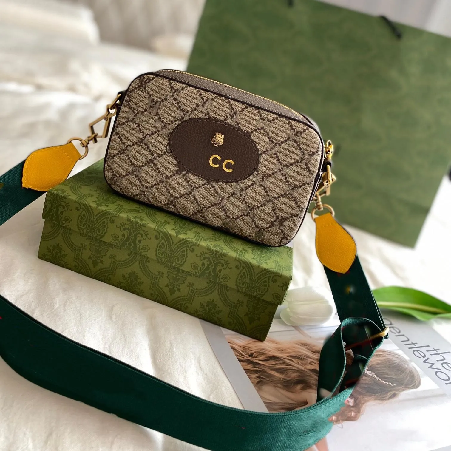 Luxury Brand bag for men women classic shoulder camera Bags Handbags purse phone bag wallet vintage cross body totes