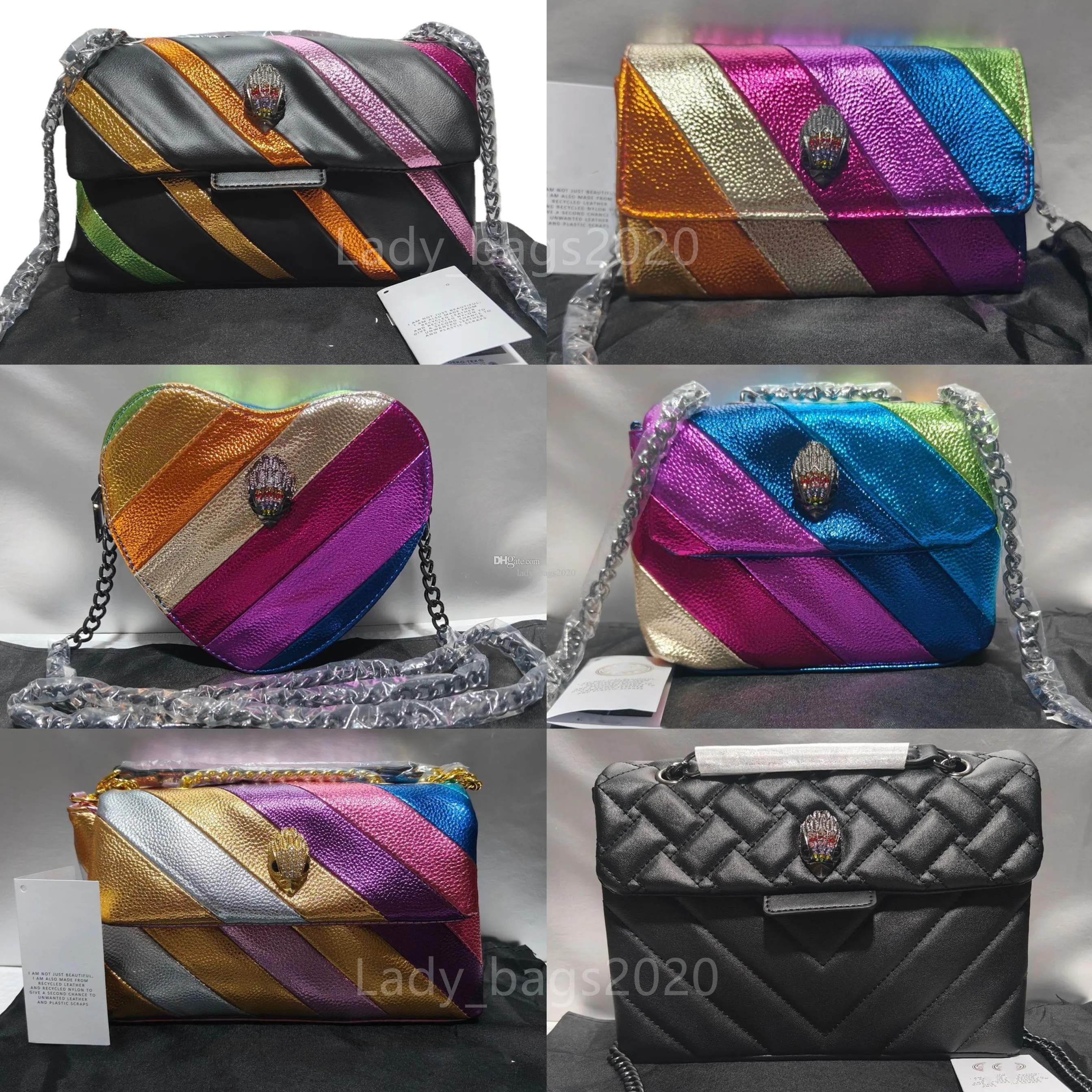 Kurt geiger mini kensington rainbow bag top