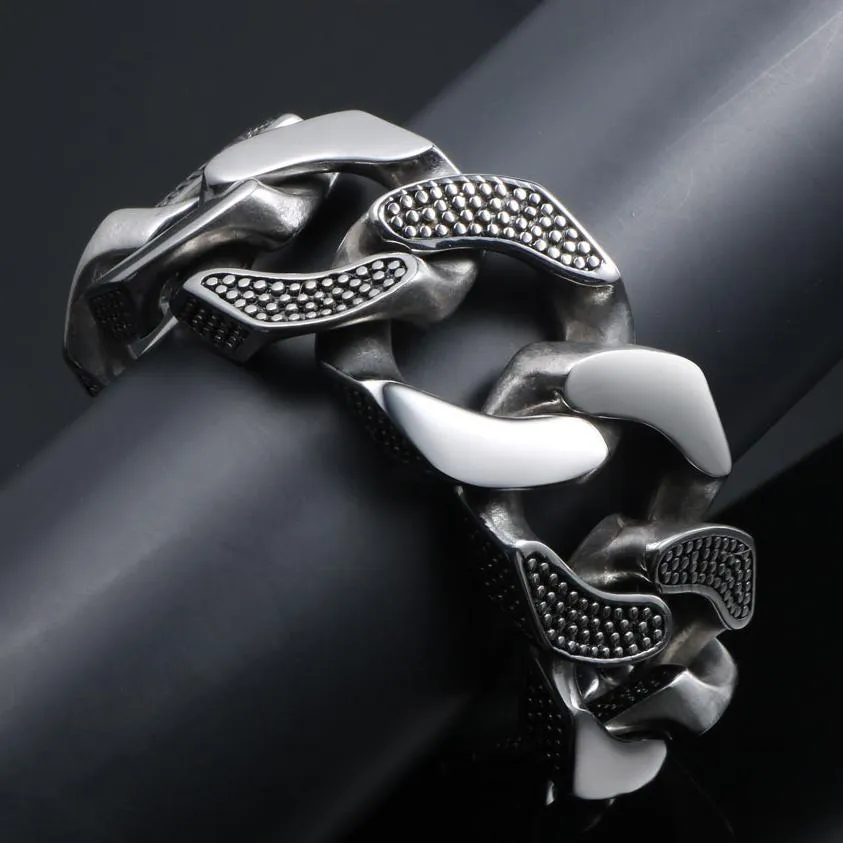 Heavy 2025 metal bracelets
