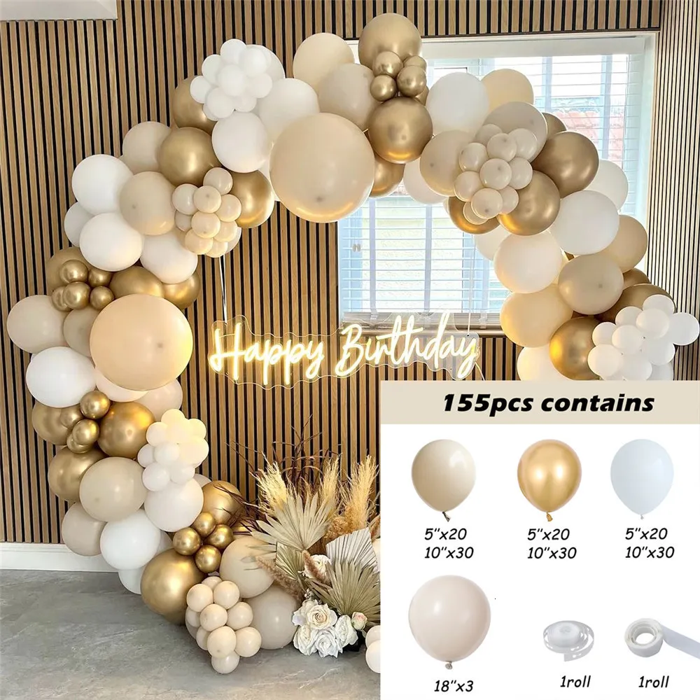 Altri Articoli Feste Eventi Sabbia Oro Bianco Palloncino Ghirlanda Arco  Palloncino Beige Cachi Decorazione Di Nozze Palloncini Baby Shower  Decorazioni Feste Di Compleanno 230523 Da 12,69 €