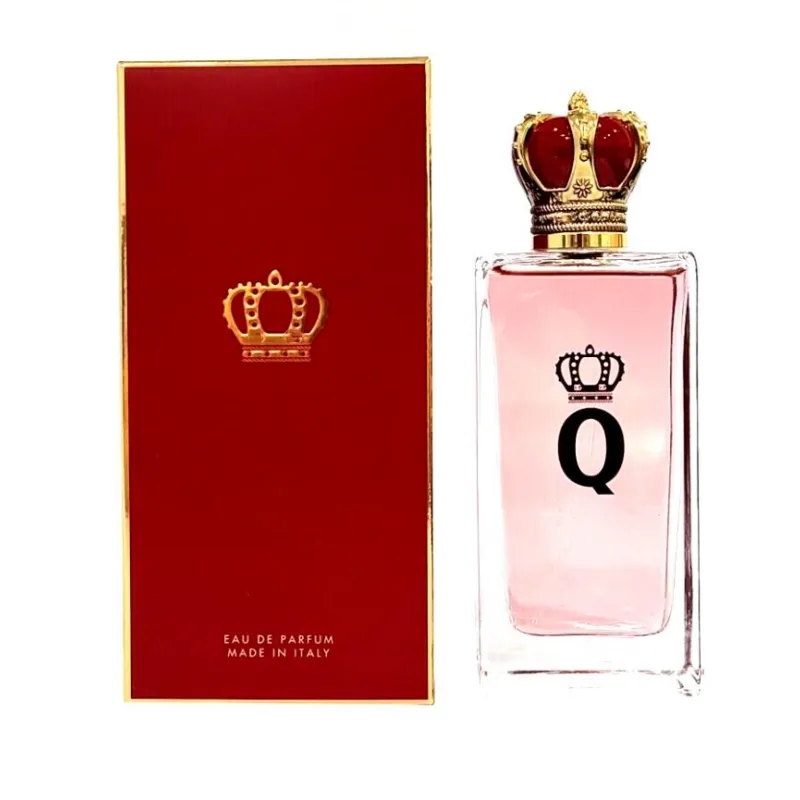 Luxury Charming Perfume For Men Cologne queen Q 100ML Spray EDP Fragrance Natural spray high quality fast ship present