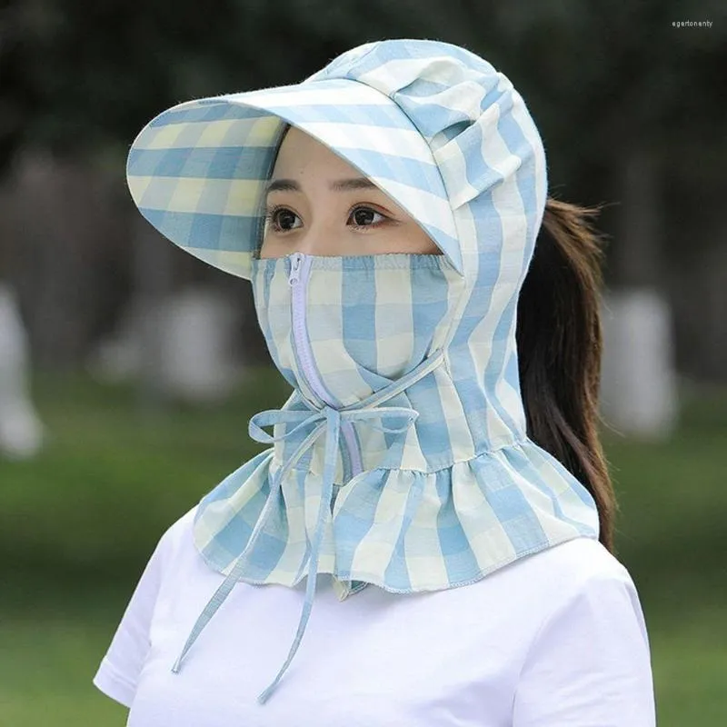 Wide Brim Hats Summer UV Protection Neck Face Work Shade Hat