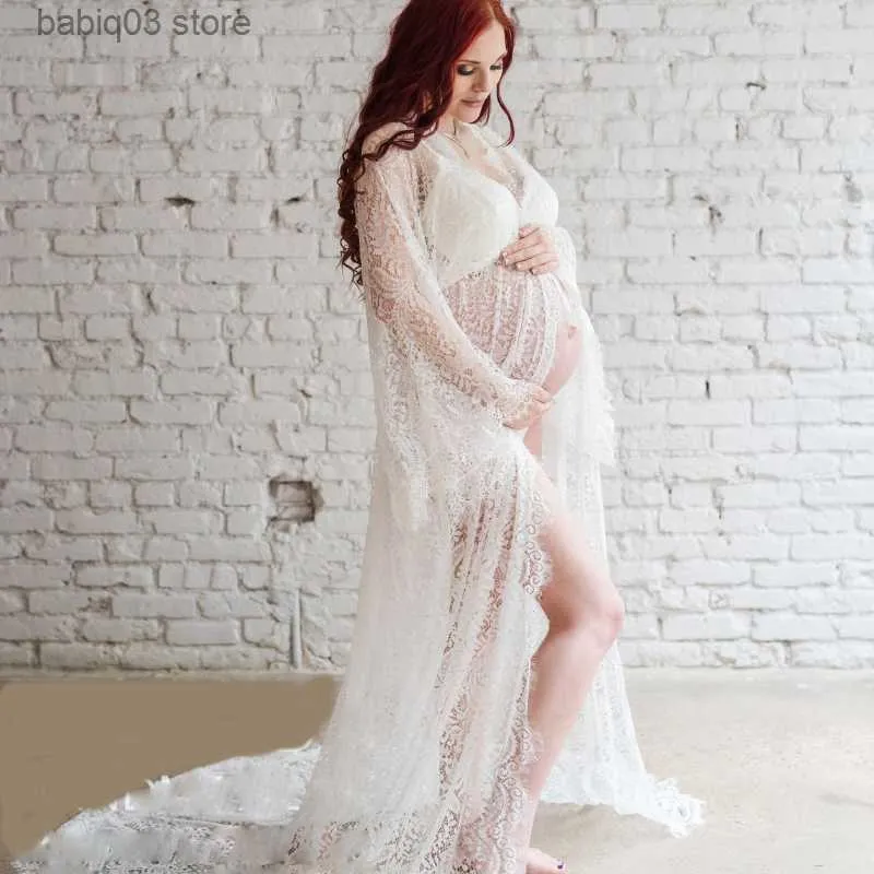 Maternity Photography Dress Lace Long Ankle-Length Sheath Dress for  Pregnant Women Winter from Dhgate Maternity Dresses - price 20.03