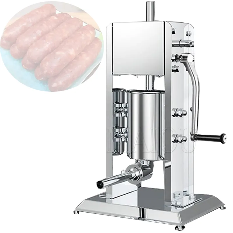 Sausage Stuffer Stainless Steel Sausage Filling Machine Sausage Syringe Meat Filler Sausage Maker