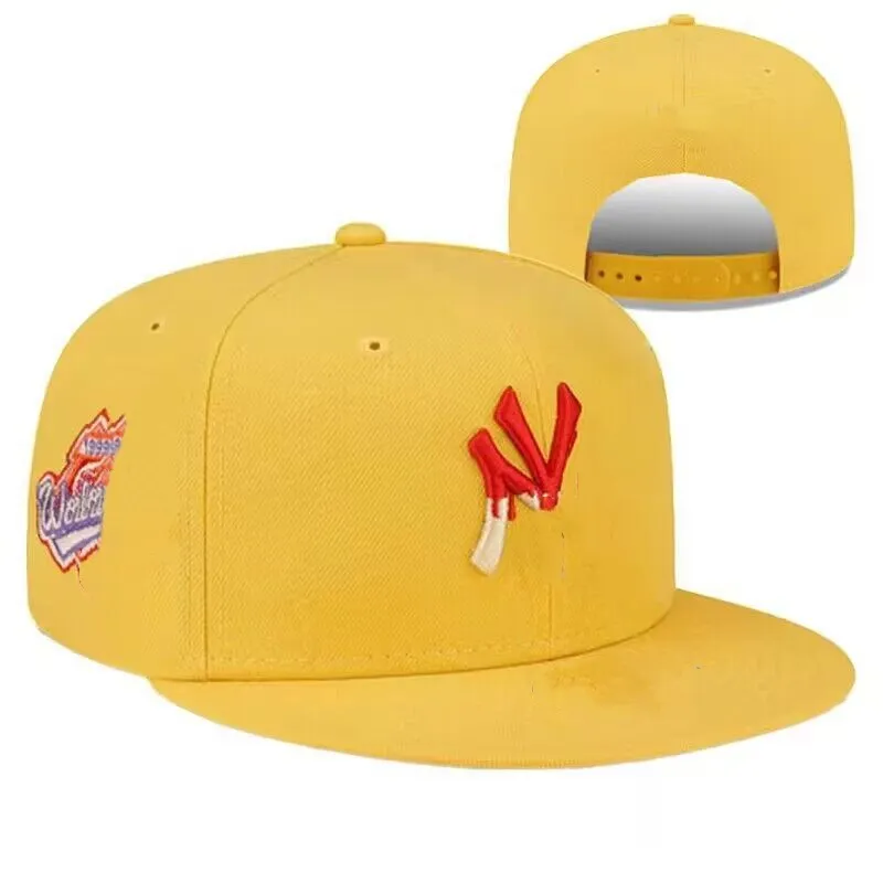 Designer Snapback Hat Adjustable Baseball Flat Hat With Embroidery