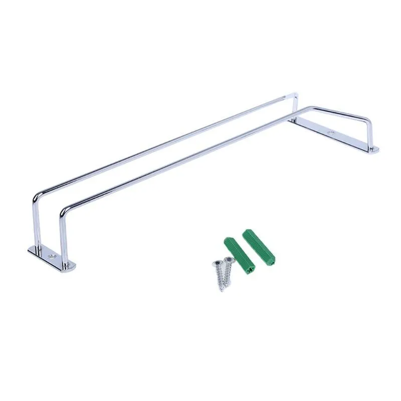 Badzubehör-Set E9LA 35 cm Weinglasregal zum Aufhängen von Stielgläsern unter dem Schrank, für die Hausbar