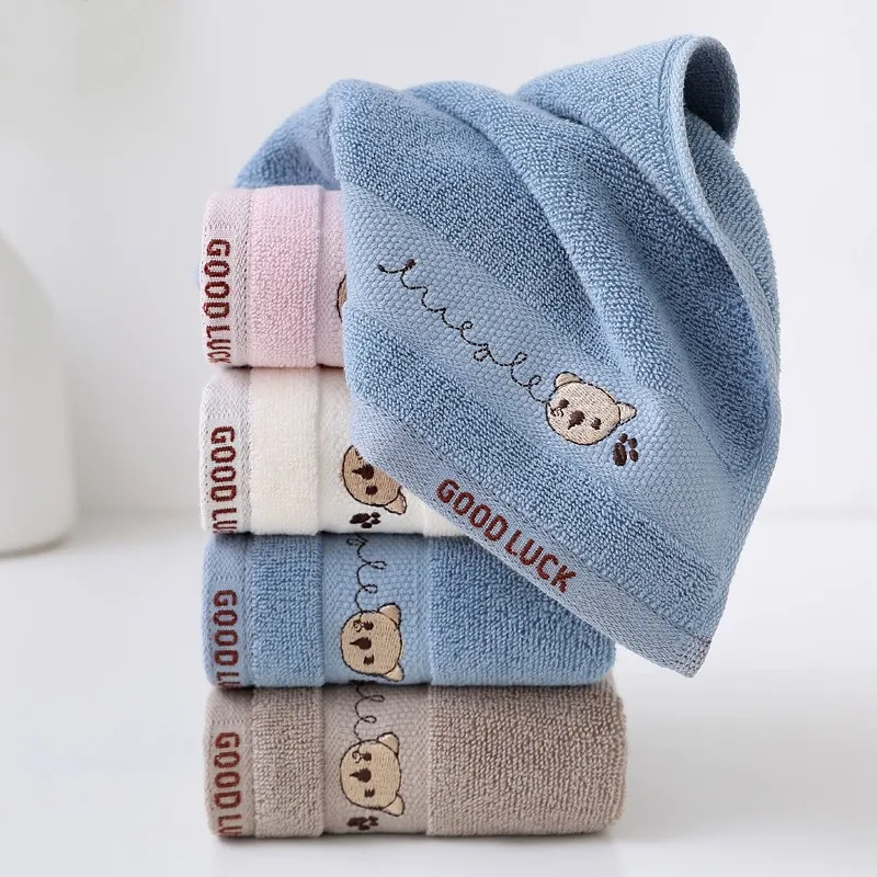 Soft Cotton Baby Cotton Hair Towel With Cute Cartoon Bear Design Ideal For Bath Time Face Washing And Newborn Bathing From Monster guardians 1 013.07 DHgate.Com