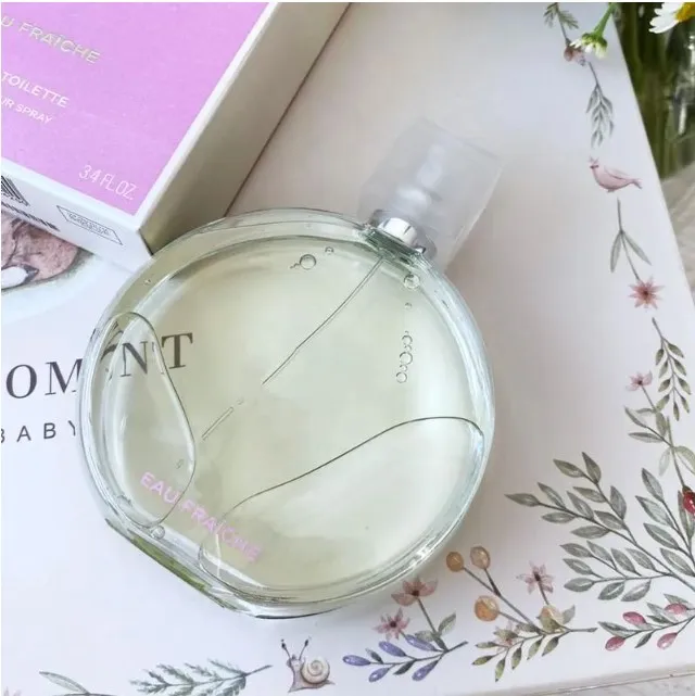 Tasarımcı Köln Parfüm Şansı Kadın İçin Tasarlanmış Kokular 100ml Edp Sprey Yüksek Versiyon Kalite Uzun Süreli Kalır Vücut Sprey Hızlı Gemi