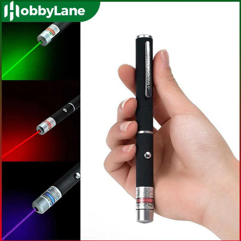 650nm Cat Toys 5mw Red Green Blue-Violet Light Pen Sand Table Pointer Pen For Office School Presentation Funny Tease Cat Dog Stick G230520