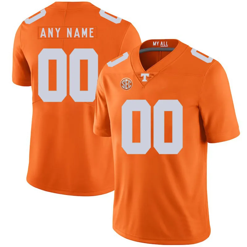 Tennessee football sale jersey custom