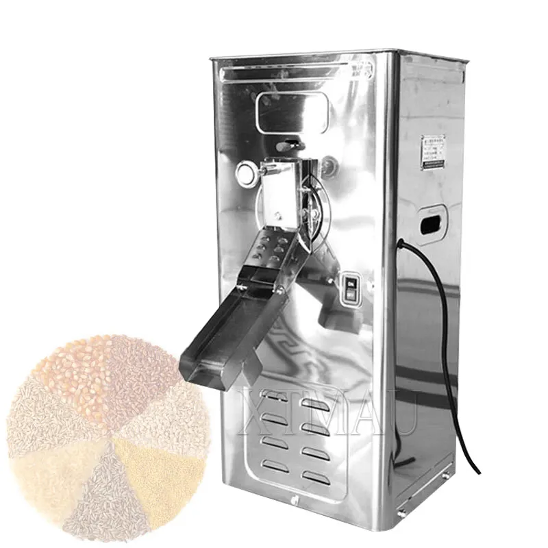 220V Small Threshing Machine For Rice Corn Wheat Millet Shelling Peeling Machine