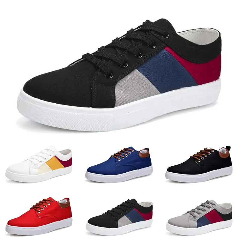 Men Designer Casual Shoes Women No-Brand Sports Sneakers New Style yellow White Black Red Grey Khaki Blue Fashion Mens Shoes trainers outdoor