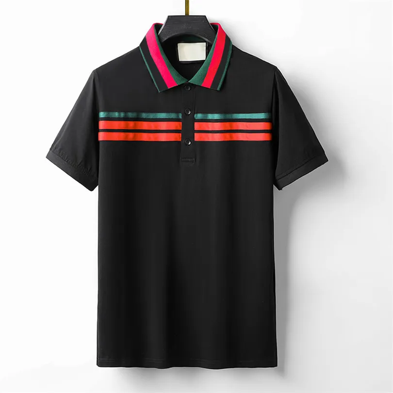 Polo da uomo Abbigliamento estivo di marca Polo di design di lusso Polo da uomo casual Polo da uomo con stampa a righe scozzesi