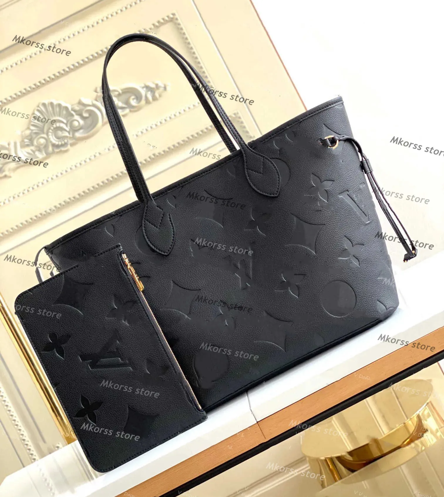 Evening Fashion Bags Classic Neverfull MM GM Bag Designer Pochette Handbags Leather Women Totes With Zipped Pouch Crossbody Louise Viuton Shoulder Bag Lv Purse From 16 25 DHgate