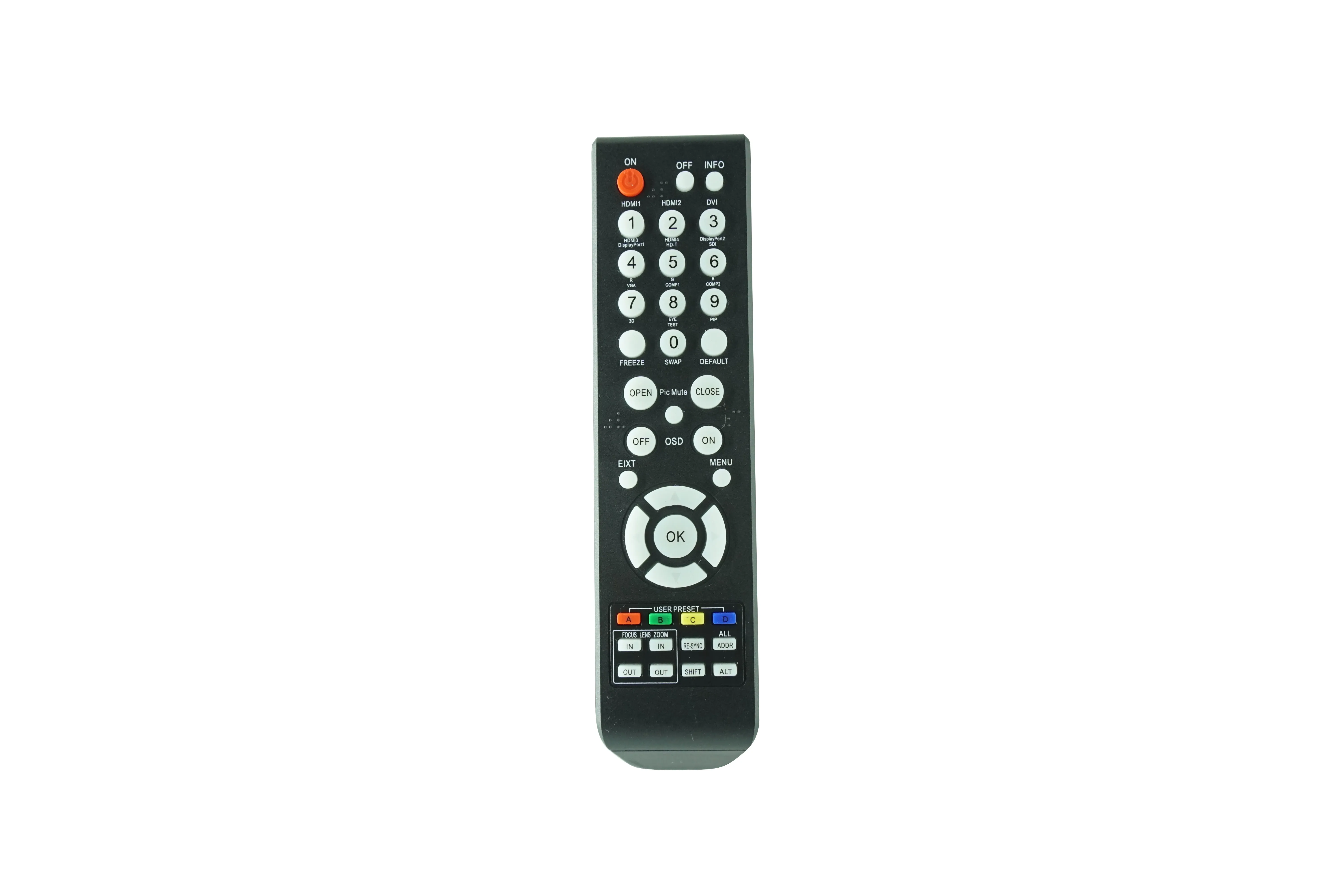 Universal Projector Remote Replacement For Digital Projection 116 088 ...