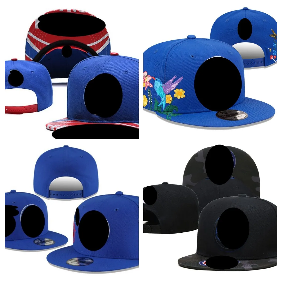 Casquette brodée en toile pour hommes '' pistons '' casquette de baseball unisexe chapeau coton mode femmes hommes designer '' chapeau réglable Dôme coton