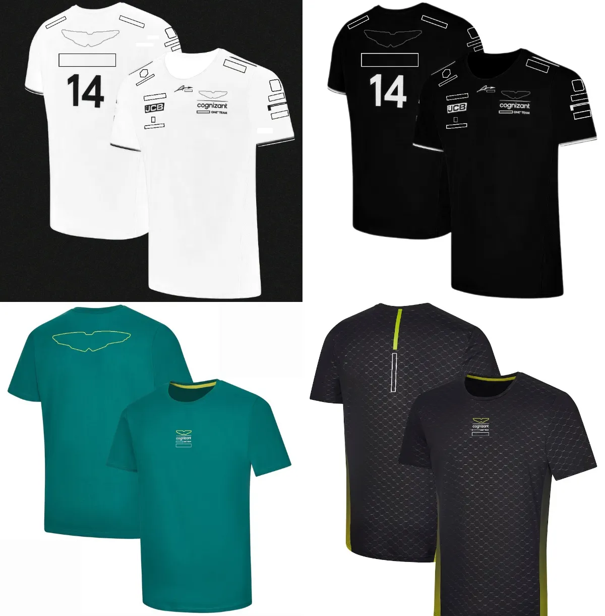 2023 NYA F1 HERS T-shirt Formel 1 Driver Racing Design Kortärmad mode T-shirts Topp Summer överdimensionerade högkvalitativa kläder