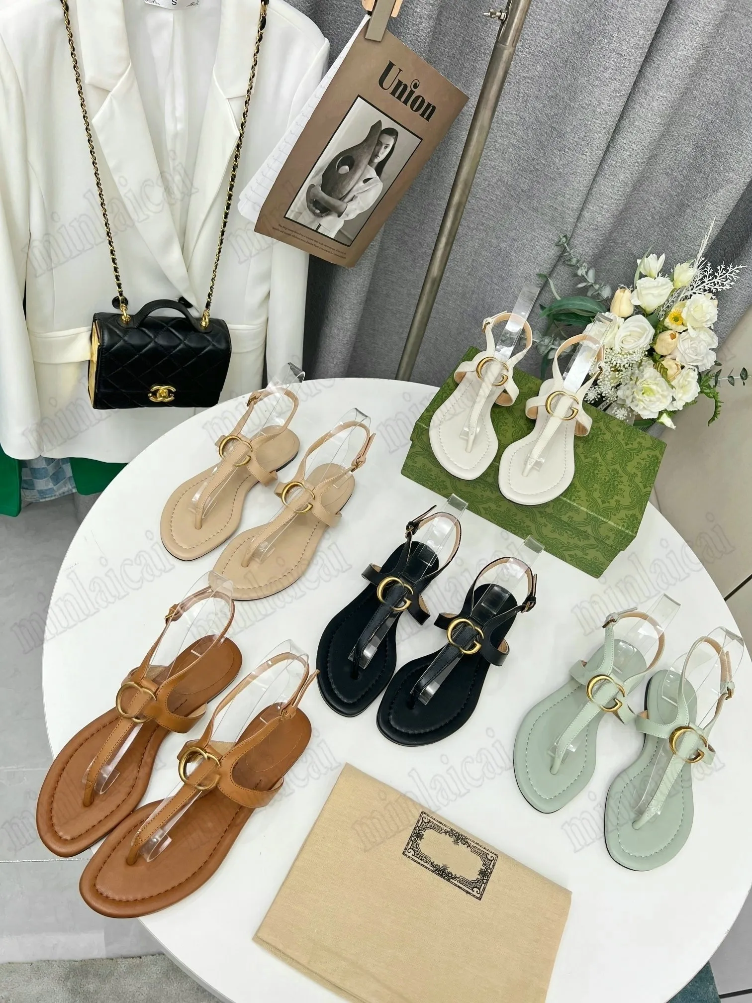 Embellished thong sandals hot sale