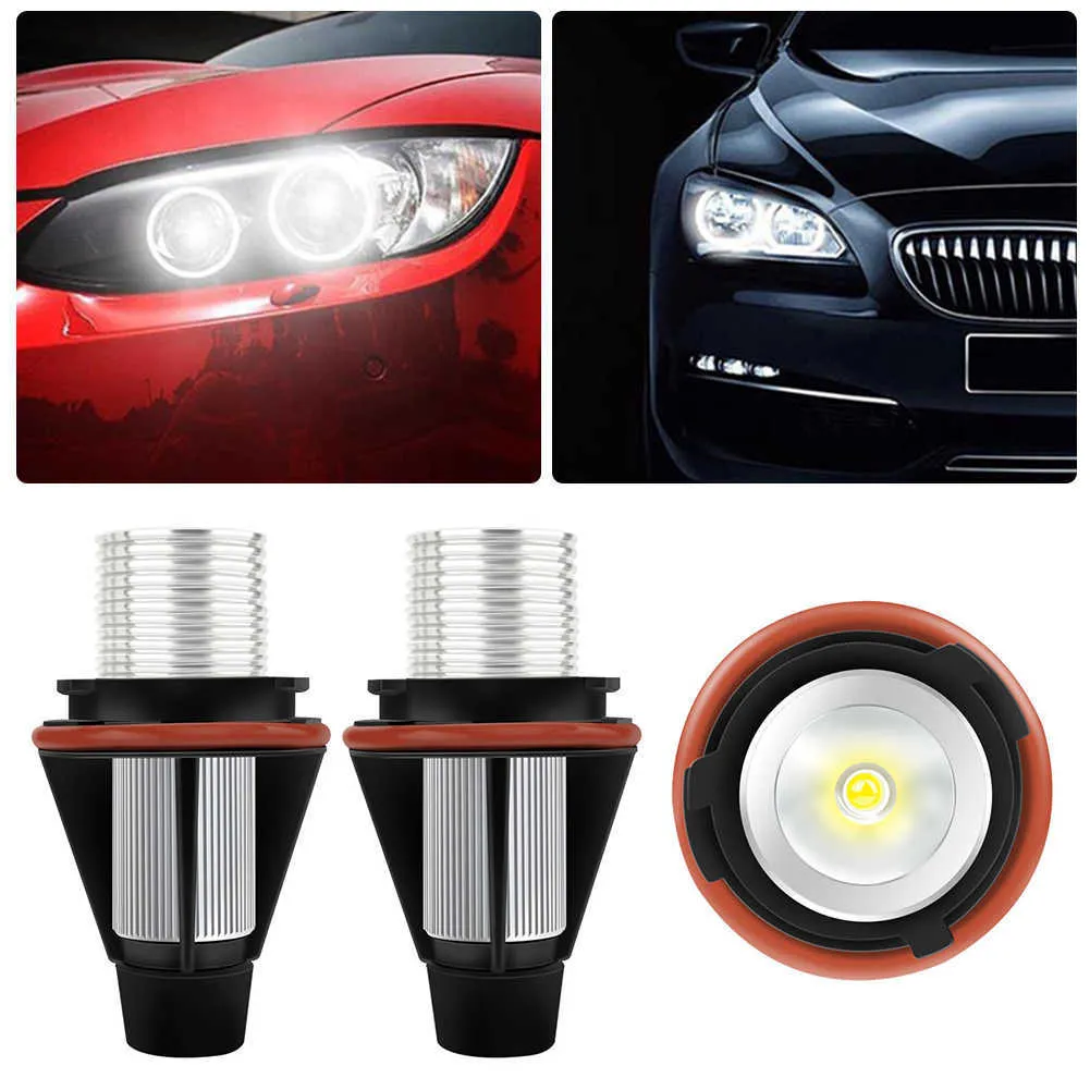 2x LED Angel Eyes Marker Lights Bulbs For BMW 3 Series E90 E91 LCI Xenon 2009.jpg