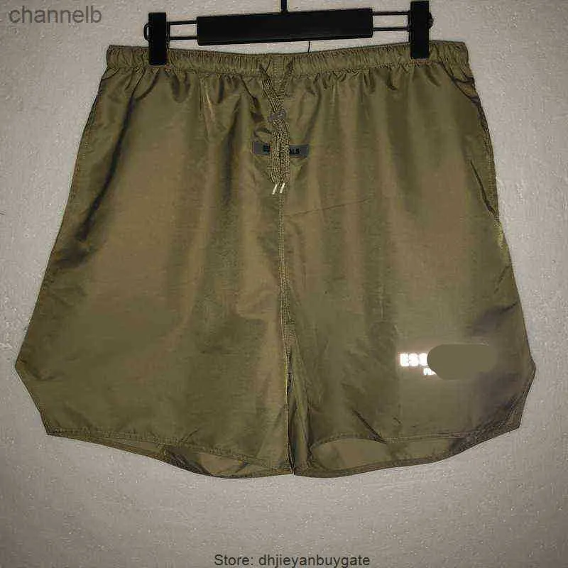 Мужские шорты E Mens Shorts Designer Swim Короткие рефлексивные буквы сетчатые шорты Американский хипстерский повседневной тренажерный зал инака